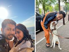 Varun Dhawan Pics: जाह्नवी कपूर संग वरुण धवन ने जमकर काटा 'बवाल', शूटिंग के दौरान इस तरह करते हैं मस्ती