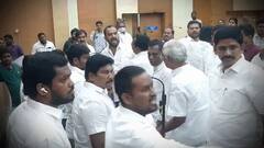 Tension In Nellore Corporation Meeting: నెల్లూరు కార్పొరేషన్ మీటింగ్ లో వైసీపీ కార్పొరేటర్ల మధ్య రగడ