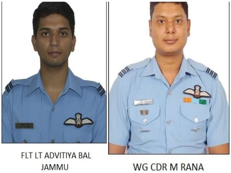 MiG-21 fighter aircraft crash in Barmer, Wing Commander M Rana and Flight Lieutenant Advitiya Bal are the two pilots who lost their lives MiG-21 fighter aircraft crash: மிக்-21 போர் விமான விபத்து: இரு விமானப்படை வீரர்கள் வீர மரணம்... நடந்தது என்ன?