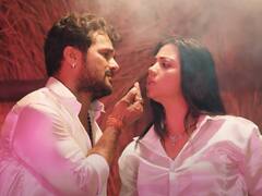 Khesari Lal Yadav की हरकतों से परेशान हुईं रक्षा गुप्ता, देखिए कैसे अपने प्यार को मना रहे हैं एक्टर