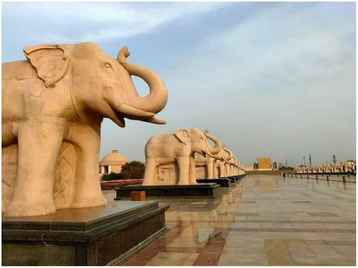 Lucknow: Elephant statue stolen from Ambedkar Memorial Park, Mayawati calls the incident ‘shameful’