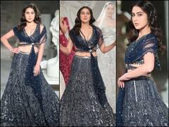 Sara Ali Khan Video: नीले लहंगे में रैंप पर सारा अली खान ने दिखाया नवाबी अंदाज, पर चाल को लेकर हो गईं बुरी तरह ट्रोल