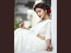 Dharsha gupta: சேலை கட்டிய நிலவே...நடிகை தர்ஷா குப்தாவின் போட்டோஸ்!