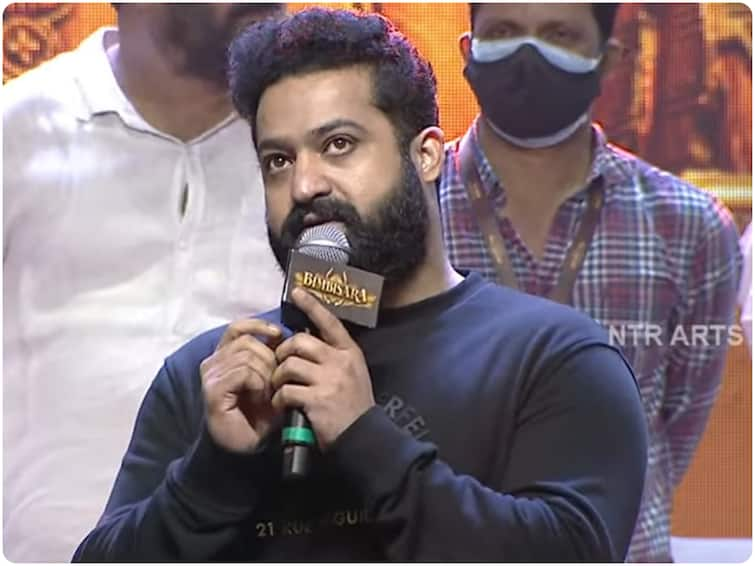 We Can't Imagine None Other Than Nandamuri Kalyan Ram In Bimbisara Role, Says RRR Actor NTR and His Response On Tollywood Troubles Theatres NTR Speech : థియేటర్లకు జనాలు రావడం లేదంటే నమ్మను, ఇండస్ట్రీకి ఇది గడ్డు కాలం కాదు - ఎన్టీఆర్