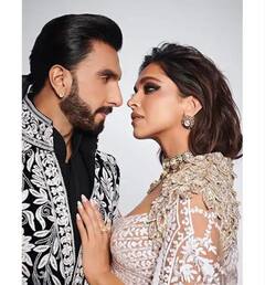 Ranveer Deepika Pics: ਇੱਕ ਦੂਜੇ ਦੀਆਂ ਅੱਖਾਂ ਵਿੱਚ ਡੁੱਬੇ ਨਜ਼ਰ ਆਏ ਰਣਵੀਰ-ਦੀਪਿਕਾ , ਰੌਇਲ ਲੁੱਕ ਵਿੱਚ ਲੱਗੇ ਪਰਫੈਕਟ ਕਪਲ