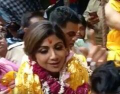 Vrindavan News: ਬਾਂਕੇ ਬਿਹਾਰੀ ਦੇ ਦਰਬਾਰ ਪਹੁੰਚੀ ਅਦਾਕਾਰਾ ਸ਼ਿਲਪਾ ਸ਼ੈੱਟੀ, ਫੈਨਜ਼ ਦੀ ਜੁਟੀ ਭੀੜ