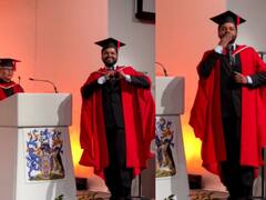 Viral Video : அப்பா.. லவ் யூ அப்பா.. பட்டம் வாங்கிய அப்பாவை பார்த்து நெகிழ்ந்த குழந்தை.. வைரல் வீடியோ