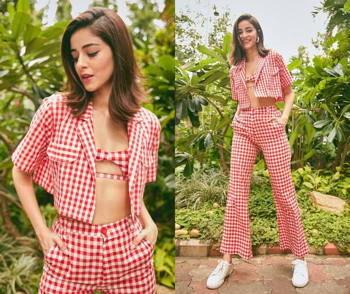 Ananya Panday Photos : अभिनेत्री अनन्या पांडे सध्या 'लायगर' चित्रपटाच्या प्रमोशनसाठी व्यस्त आहे.