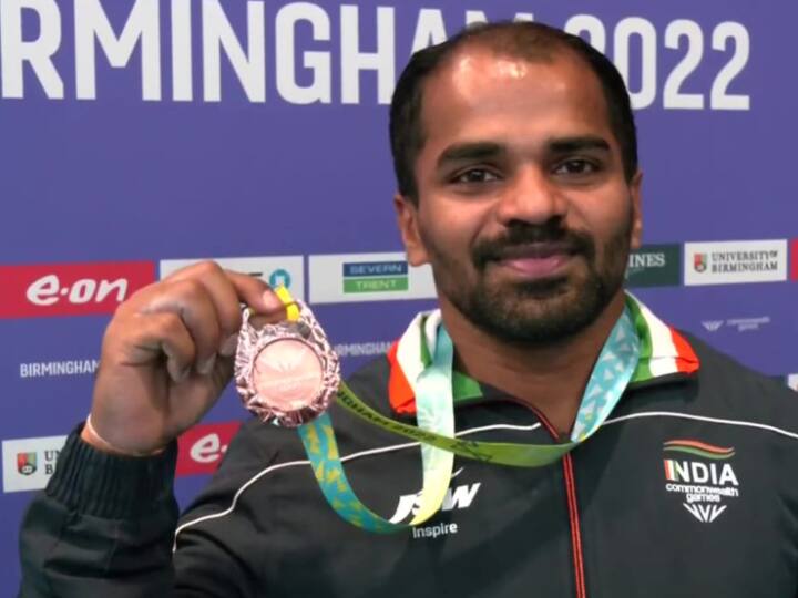 Gururaj Poojary won bronze medal in CWG 2022 weightlifting India second medal CWG 2022: Gururaj Poojary Wins Bronze Medal In Men's 61kg Weightlifting In Birmingham