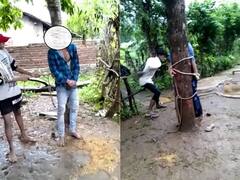 Banswara Crime News: विवाहिता को युवक के साथ देखा, परिवार ने पेड़ से बांधकर की दोनों की पिटाई, 7 गिरफ्तार