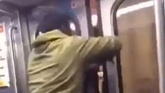 ਚੱਲਦੀ ਮੈਟਰੋ ਦਾ ਗੇਟ ਖੋਲ੍ਹ ਕੇ ਵਿਅਕਤੀ ਨੇ ਛਾਲ ਮਾਰ ਦਿੱਤੀ, ਫਿਰ ਕੀ ਹੋਇਆ, ਦੇਖ ਕੇ ਲੋਕ ਬੋਲੇ- ਕੁੱਝ ਜ਼ਿਆਦ ਹੀ ਜਲਦੀ 'ਚ ਸੀ...