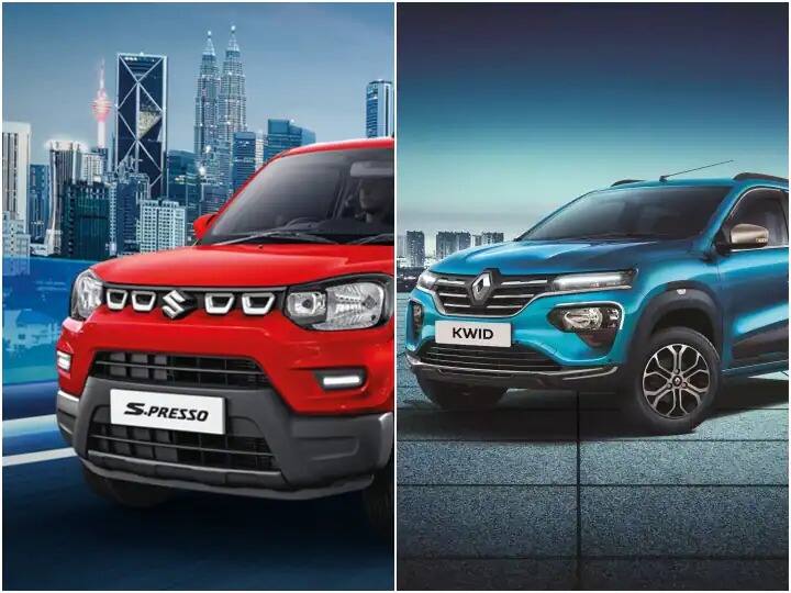 Maruti S-Presso VS Renault Kwid know price features and more details insight marathi news Car : Maruti S-Presso की Renault Kwid कोणती कार सर्वात भारी? वाचा A to Z माहिती