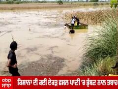 4 ਪਿੰਡਾਂ ਦੇ ਕਿਸਾਨਾਂ ਦੀ ਕਈ ਏਕੜ ਫਸਲ ਪਾਣੀ 'ਚ ਡੁੱਬਣ ਨਾਲ ਤਬਾਹ
