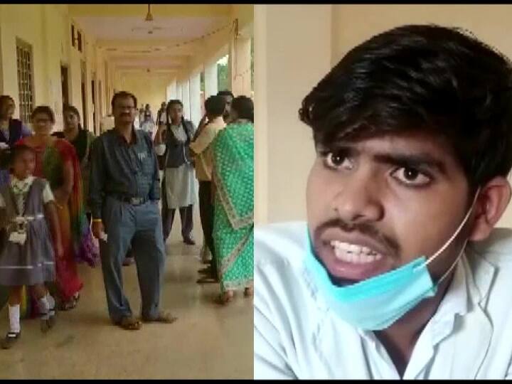 Madhya Pradesh: 30 children in school vaccinated by single injection syringe Madhya Pradesh: ஒரே ஊசியில் 39 குழந்தைகளுக்கு கொரோனா தடுப்பூசி... துறை தலைவரின் உத்தரவால் நர்சிங் மாணவர் செய்த கொடூரம்!