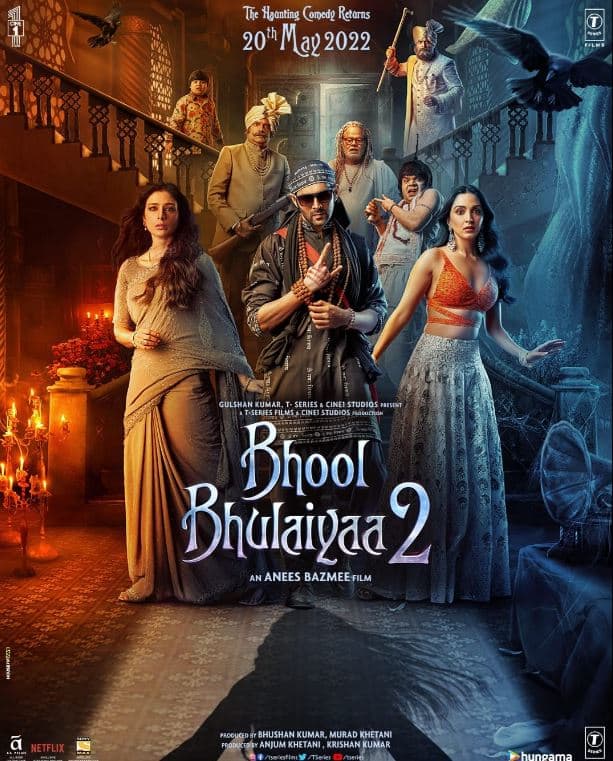 Kiara's another 2022 release which brought a really good business was Bhool Bhulaiyaa 2, starring Kartik Aaryan in the lead. The film collected  Rs.185.92 crores at the box office