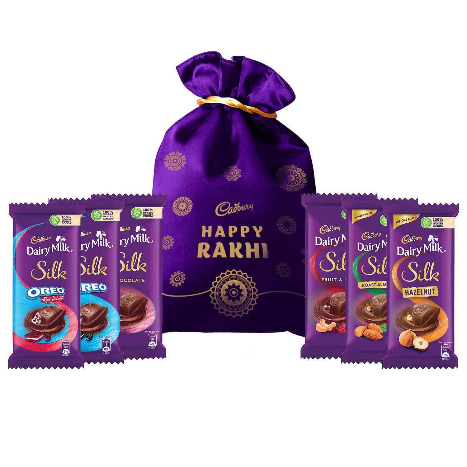 Stone Beaded Studded Rakhi with Chocolate Gift for Brother Cadbury  Celebration Chocolate Hamper Rakhi Set of 1 for Brother Bhai Bhaiya Raksha  Bandhan Bracelet Single Rakhi with Greeting Card : Amazon.in: Grocery