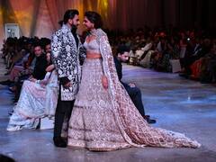 Fashion Show: తొలిసారి భార్యభర్తలుగా ర్యాంప్ వాక్ చేసిన ర‌ణ్‌వీర్ సింగ్‌, దీపికా పదుకోన్