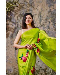 Divya Khosla Pics: ગ્રીન સાડીમાં અપ્સરા લાગી દિવ્યા ખોસલા