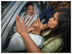 JP Nadda Faces Protests At Patna College As AISA Activists Demand Scrapping Of NEP