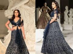 Sara Ali Khan Photos: ஹே சக்க சக்களத்தி நிலவே வா...ஜொலிக்கும் உடையில் நடிகை சாரா அலி கான் போட்டோஸ்!