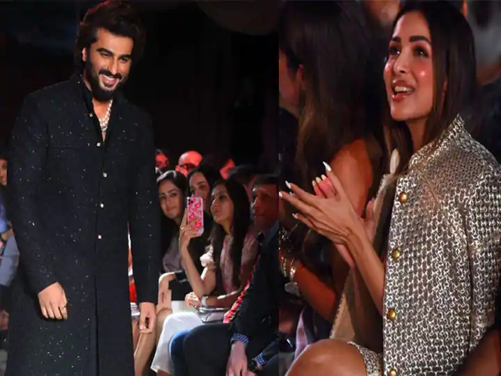 Arjun Kapoor walked the ramp in a handsome look, Malaika Arora sitting in the audience got excited, then watch the video of what happened ਹੈਂਡਸਮ ਲੁੱਕ 'ਚ ਅਰਜੁਨ ਕਪੂਰ ਨੇ ਕੀਤਾ ਰੈਂਪ ਵਾਕ, ਔਡੀਅਨਸ 'ਚ ਬੈਠੀ ਮਲਾਇਕਾ ਅਰੋੜਾ ਹੋਈ ਐਕਸਾਈਟਿਡ, ਫਿਰ ਜੋ ਹੋਇਆ ਦੇਖੋ ਵੀਡੀਓ