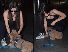 Arbaaz Khan Gf Pics: એરપોર્ટ પર ડૉગ સાથે જોવા મળી અરબાઝ ખાનની ગર્લફ્રેન્ડ