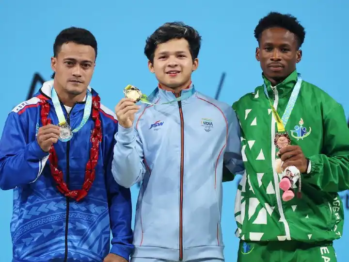 CWG 2022 Medal Tally: Second gold in weightlifting takes India to sixth place, Australia remains on top CWG 2022 Medal Tally : ਵੇਟਲਿਫਟਿੰਗ 'ਚ ਆਏ ਦੂਜਾ ਗੋਲਡ ਨੇ ਭਾਰਤ ਨੂੰ ਛੇਵੇਂ ਸਥਾਨ 'ਤੇ ਪਹੁੰਚਾਇਆ, ਚੋਟੀ 'ਤੇ ਬਰਕਰਾਰ ਆਸਟ੍ਰੇਲੀਆ 