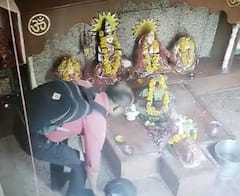 શિવ મંદિરમાં જળાભિષેક કરી ચોરે કરી ચોરી, જુઓ CCTV ફુટેજ