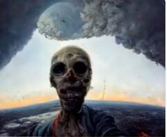 ਧਰਤੀ ਦੀ ਆਖਰੀ ਸੈਲਫੀ ਕਿਵੇਂ ਦੀ ਹੋਵੇਗੀ? AI ਨੇ ਬਣਾਈ ਅਜਿਹੀ ਤਸਵੀਰ, ਦੇਖ ਕੇ ਡਰ ਜਾਵੋਗੇ ਤੁਸੀ!