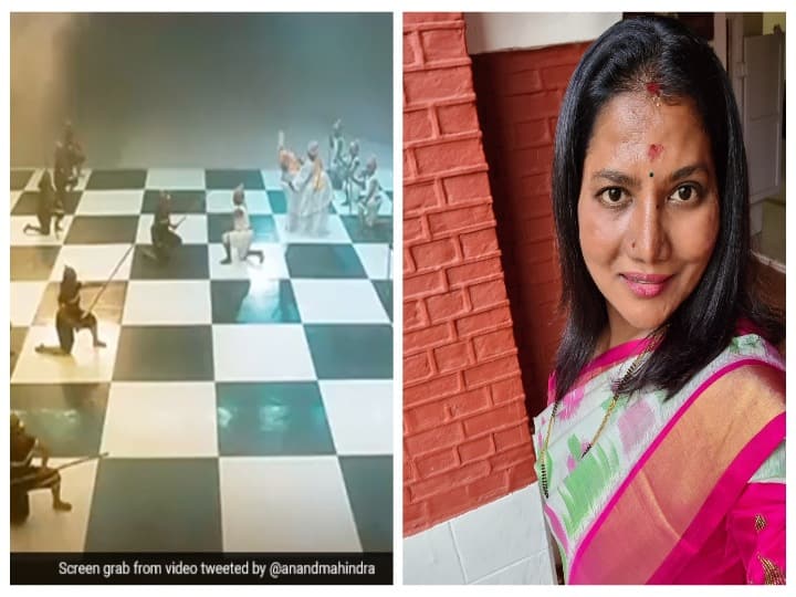 Anand Mahindra Praise As Chess Pieces Come Alive At Chennai Olympiad pudhukottai collector kavitha ramu choreographer புதுக்கோட்டை கலெக்டரின் நடன அமைப்பு.. செஸ் ஒலிம்பியாட் விளம்பர வீடியோ.. பாராட்டி தள்ளிய ஆனந்த் மஹிந்திரா