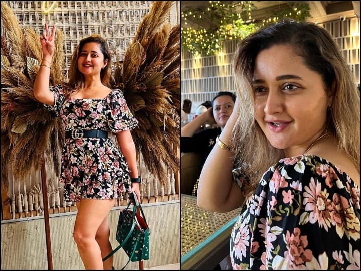 Rashmi Desai Pics: टीवी की पॉपुलर एक्ट्रेस रश्मि देसाई (Rashmi desai) की कुछ तस्वीरें सामने आई हैं, जिसमें एक्ट्रेस संडे एंजॉय करते हुए नज़र आ रही हैं.