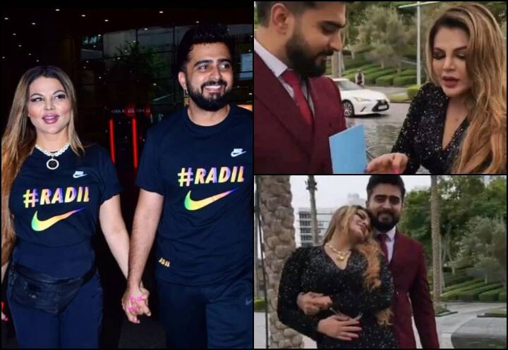 Rakhi Sawant got expensive necklace from Boyfriend Adil Durrani दुबई में बॉयफ्रेंड आदिल ने Rakhi Sawant को दिया ऐसा गिफ्ट, आप भी कहेंगे- Wow