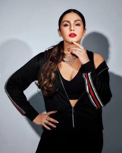 Huma Qureshi : બ્લેક આઉટફિટમાં હુમા કુરેશીનો ગ્લેમરસ અંદાજ, જુઓ Photos