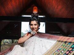 Prajakta Mali: 'दो नैना और इक कहानी…' प्राजक्ताचा क्लासी लूक!