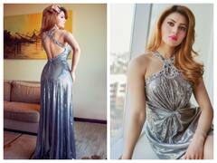 Urvashi Rautela Pics: बैकलेस ड्रेस में शाइन करती दिखीं उर्वशी रौतेला, ग्लैमरस अदाओं से ढाया कहर