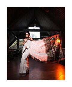 Prajakta Mali: 'दो नैना और इक कहानी…' प्राजक्ताचा क्लासी लूक!