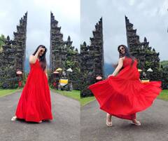 In Pics : बालीमध्ये सुट्ट्यांचा आनंद घेतेय ही मराठमोळी अभिनेत्री