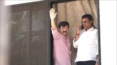 Patra Chawl Land Scam : Sanjay Raut confronts ED , know what happened from this morning ?