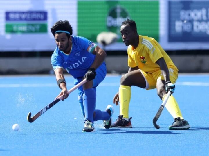 CWG 2022 Hockey India win against Ghana 11-0 mens hockey Group B clash IND vs GHA, Men's Hockey:  கோல் மழை பொழிந்த இந்தியா..! கண்ணீர் வடித்த கானா..! 11-0 என்ற கணக்கில் அபார வெற்றி..!