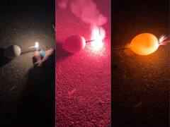 Watch: ਅੰਡੇ ਵਿੱਚ ਫੁਲਝੜੀ ਪਾ ਕੇ ਵਿਅਕਤੀ ਨੇ ਲਗਾਈ ਅੱਗ! ਅਜੀਬ ਪ੍ਰਯੋਗ ਦਾ ਨਤੀਜਾ ਦੇਖ ਕੇ ਰਹਿ ਜਾਓਗੇ ਦੰਗ