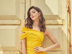 Ananya Pandey : શોર્ટ યલો ફિગર ગ્રેસિંગ ડ્રેસમાં અનન્યા પાંડેએ કરાવ્યું ફોટોશૂટ, જુઓ Photos