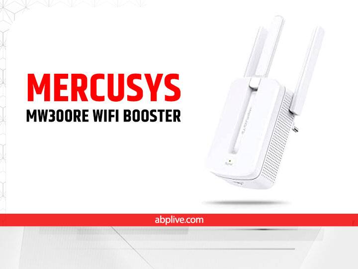 Mercusys MW300RE WiFi Booster इस लिस्ट का सबसे कम कीमत में आने वाला WiFi राउटर है. इसे 1,099 रुपये की कीमत में खरीदा जा सकता है, इसमें आपको 2.4GHz पर 300 एमबीपीएस की हाई स्पीड मिल सकती है. राउटर का साइज इतना कॉम्पैक्ट है कि यह आपकी हथेली पर आराम से फिट हो सकता है, इसका वजन कुल 110 ग्राम है. इस राउटर में मल्टीपल एलईडी लाइट इंडिकेटर मिलते हैं. यह इंस्टॉलेशन में भी कम समय लेता है.