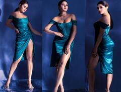 Rashami Desai Pics: थाई हाई स्लिट शॉर्ट ड्रेस में रश्मि देसाई ने गिराईं बिजलियां, फोटो देख फैंस ने खोए होश