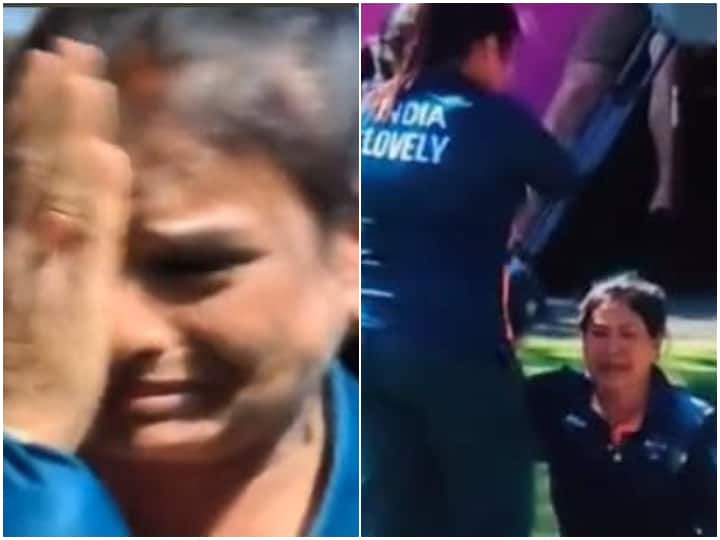 India Lawn Balls Commonwealth Games 2022 Lawn Ball Team Emotional Crying Video After India Lawn Balls Beat New Zealand WATCH | India Team's Emotional Celebration After Defeating New Zealand To Reach Finals Of Women's Fours At CWG 2022