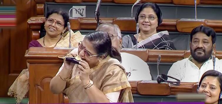 TMC MP Bites Brinjal In Protest Against Price Hike In Lok Sabha Lok Sabha News: 'সরকার কি চায় কাঁচা সব্জি খেয়ে থাকি', বিতর্কের মাঝেই বেগুনে কামড় তৃণমূল সাংসদের