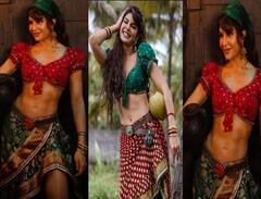 Jacqueline Fernandez Pics: देसी अवतार में जैकलीन फर्नांडिस की पतली कमर पर फिदा हुए फैंस, फोटो में देखिए किलर लुक