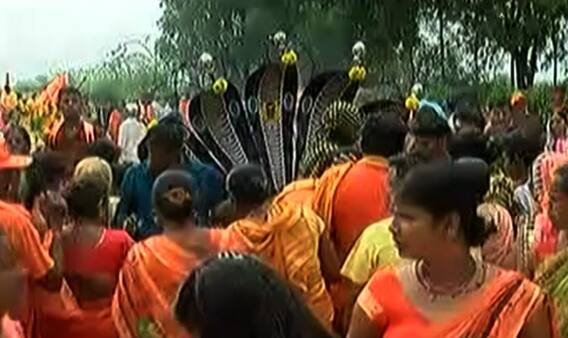 ગાંધીનગરના મીની અમરનાથમાં 2500 કાવડ યાત્રિકો પહોંચ્યા મહાદેવના દર્શનાર્થે