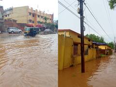 In Pics: 4 घंटे की मूसलाधार बारिश से बस्तर का बुरा हाल, देखें तस्वीरें