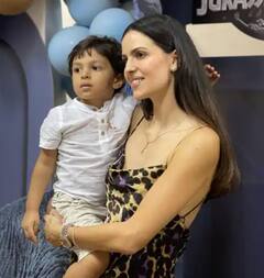 Hardik Natasa's Son Pics: ਨਤਾਸ਼ਾ ਨੇ ਬੇਟੇ ਅਗਸਤਿਆ ਦਾ ਜਨਮਦਿਨ ਖਾਸ ਥੀਮ ਨਾਲ ਮਨਾਇਆ