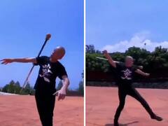 Watch: ਆਦਮੀ ਨੇ ਤਲਵਾਰ ਨੂੰ ਸਰੀਰ 'ਤੇ ਕੀਤਾ ਅਨੋਖੇ ਤਰੀਕੇ ਨਾਲ ਸੰਤੁਲਿਤ! ਇਕਾਗਰਤਾ ਅਤੇ ਹੁਨਰ ਦੀ ਇੱਕ ਉਦਾਹਰਣ ਹੈ ਇਹ ਵੀਡੀਓ